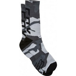 Fox Racing Ανδρικές Κάλτσες Ψηλές με Σχέδια Ανθρακί 29250-247