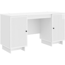 vidaXL Γραφείο Υπολογιστή Ξύλινο 142.5x50x75cm 3414571