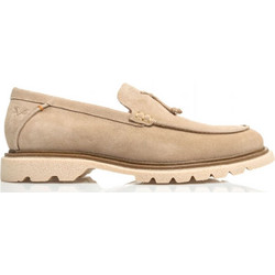 Versace 19V69 Ανδρικά Μοκασίνια Loafers Καστόρινα Μπεζ YO-X046-65