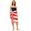 Tommy Hilfiger Παρεό Μακρύ Εκρού Κόκκινο UW0UW06423