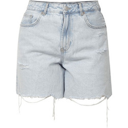 Vero Moda Γυναικείο Σορτς Τζιν Ψηλόμεσο Γαλάζιο 10342100