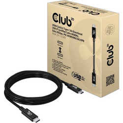 CLUB3D CAC-1575 USB-C to USB-C 2m Black