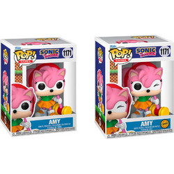 Funko Pop! Games Sonic The Hedgehog 1171 Amy & Chase Limited Edition 6τμχ