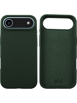 Idol 1991 Velvet Elite Side Camera Guard Back Cover Green (iPhone Air)