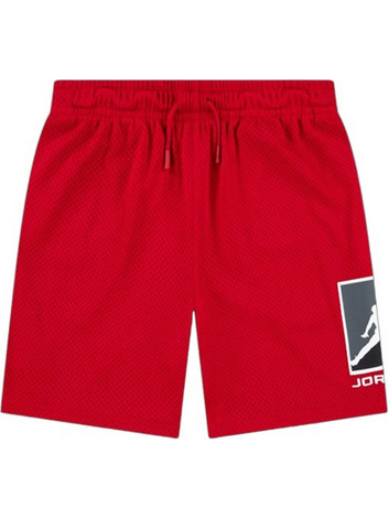 Jordan Παιδική Βερμούδα Υφασμάτινη Κόκκινη 95F475-R78