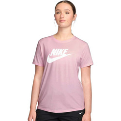 Nike Sportswear Essentials Γυναικείο Αθλητικό T-Shirt Ροζ DX7906-663