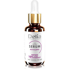 Delia Cosmetics You Define Αντιγηραντικό Serum Προσώπου με Υαλουρονικό & Πεπτίδια 30ml