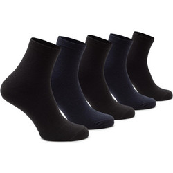 Brille Ανδρικές Κάλτσες Κοντές Μαύρες Navy Μπλε 5Pack SD221019-MIX