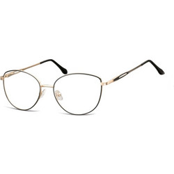 Sunoptic 888A Γυναικείος Σκελετός Γυαλιών Οράσεως Μεταλλικός Μαύρος