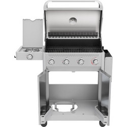 Bormann Elite Legend BBQ7041 Φορητή Ψησταριά Υγραερίου με 4 Εστίες και Πλαϊνό Μάτι 15.5kW Επιφάνειας 70.5x42cm 084228