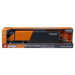 Bburago Racing Hauler Mercedes-Benz with McLaren MCL38