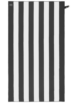 Beauty Home Art 2284 Πετσέτα Θαλάσσης Microfiber Μαύρη 90x160cm