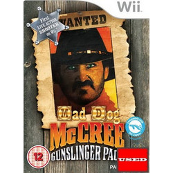 Mad Dog McCree Gunslinger Pack Used WII
