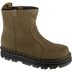 Dr. Martens Γυναικεία Μποτάκια Αστραγάλου Δερμάτινα Χακί DM42022300