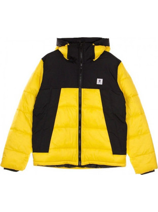 Element Ανδρικό Μπουφάν Χειμωνιάτικο Puffer Κίτρινο U1JKD6137