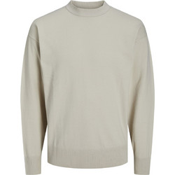 Jack & Jones Ανδρική Πλεκτή Μπλούζα Εκρού 12251556