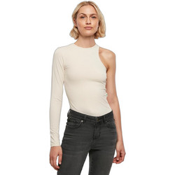 Urban Classics Γυναικείο Καλοκαιρινό Κορμάκι Βαμβακερό Εκρού TB5419-02903