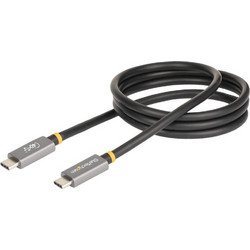 StarTech CC1M-40G USB-C to USB-C 100W 1m Black