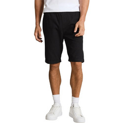 Tom Tailor Αθλητική Ανδρική Βερμούδα Chino Μαύρη 1049625-29999
