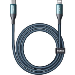 Remax CB10 Braided USB-C to Lightning Cable 66W 1.2m Blue