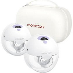 Momcozy M5 Διπλό Ηλεκτρικό Θήλαστρο Μπαταρίας Χωρίς BPA Purple 120ml