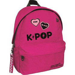 Must K-Pop Σχολική Τσάντα Πλάτης Δημοτικού Φούξια 587879