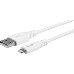 eSTUFF USB-A to Lightning Cable 0.15m White 5704174240686