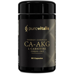 Purovitalis Energy Complex Ca-AKG 60 Κάψουλες