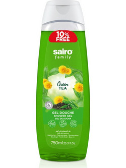 Sairo Green Tea Αφρόλουτρο σε Gel 750ml