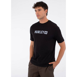 Hurley Tee SS Ανδρικό Αθλητικό T-Shirt Μαύρο MTSEUED0021-010