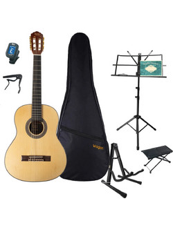 Tune Aprendiz CG-13NT Natural 3/4 Ultimate Bundle