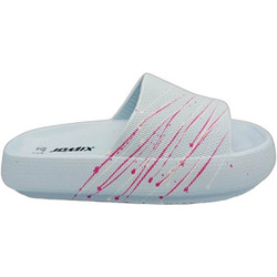 Jomix Γυναικείες Παντόφλες Καλοκαιρινές Flatforms Αντιολισθητικές Κολυμβητηρίου Γαλάζιες WES260702-3