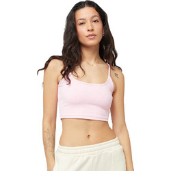 Karl Kani Γυναικείο Καλοκαιρινό Crop Top Ροζ KW-TP021-060-02