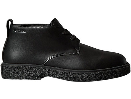 Calvin Klein Ανδρικά Μποτάκια Δερμάτινα Μαύρα HM0HM01988-0GJ