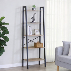 Pakoworld Jebia Βιβλιοθήκη 56x37x172.2cm 085-000047
