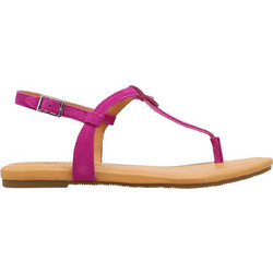 UGG Madeena Γυναικεία Σανδάλια Suede Φούξια 1117956-DFSD