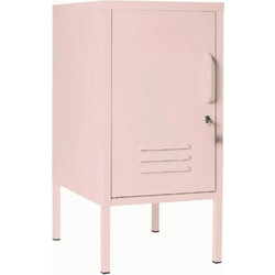 STEELEN Baby Pink Μονόφυλλη Μεταλλική Ντουλάπα Εξωτερικού Χώρου Ροζ 40x45x50cm DZX-L055