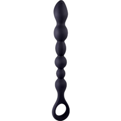 NMC Beads Hunter Ribbed Πρωκτικό Dildo 25.4cm Μαύρο
