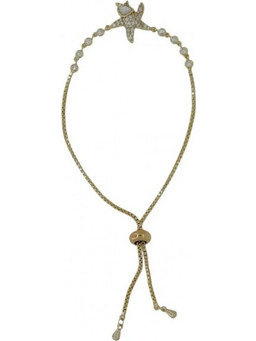RO Accessories Γυναικείο Βραχιόλι Αλυσίδα Xρυσό BR155