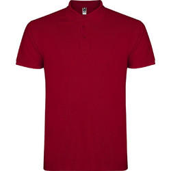 Roly Ανδρική Αθλητική Μπλούζα Polo Κόκκινη PO6638-57