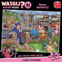 Puzzle Jumbo Wasgij Home Delivery 1000 Κομμάτια