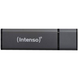 Intenso Alu Line 4GB USB Stick 2.0 με USB-A Ανθρακί