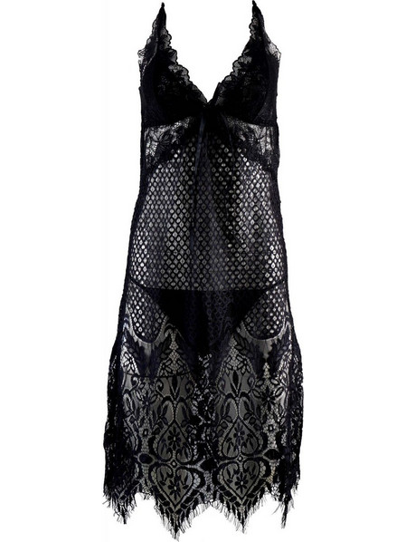 Gsecret Sexy Babydoll See Through με Δαντέλα Μαύρο SX542-15033