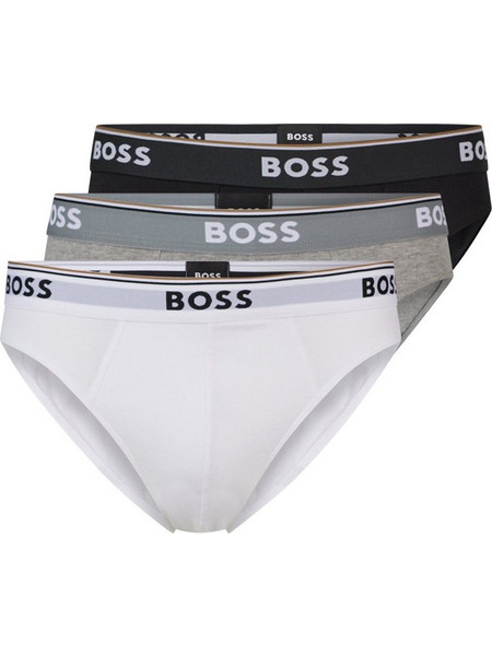 Hugo Boss Ανδρικά Σλιπ Βαμβακερά 3Pack 50475273-999