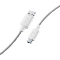 Cellular Line USB-A to USB-C 1m White 8018080325793