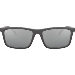 Arnette AN4274 2715/1W Ανδρικά Γυαλιά Ηλίου Τετράγωνα Κοκάλινα Μαύρα με Γκρι Φακό