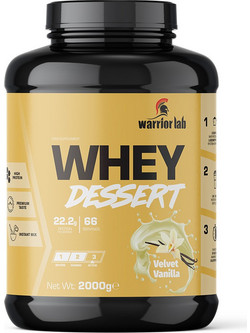 Warriorlab Whey Dessert Velvet Vanilla Πρωτεΐνη Ορού Γάλακτος 2kg