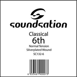 Soundsation SC1326 Χορδή Κλασικής Κιθάρας E Normal Tension
