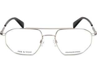 Rag & Bone RNB7040G 010 Ανδρικός Σκελετός Γυαλιών Οράσεως Μεταλλικός Ασημί