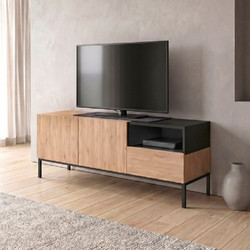 Megapap Έπιπλο Τηλεόρασης Μοριοσανίδα Oak Μ140xΠ41.8xΥ55cm Cailin GP037-0329,1
